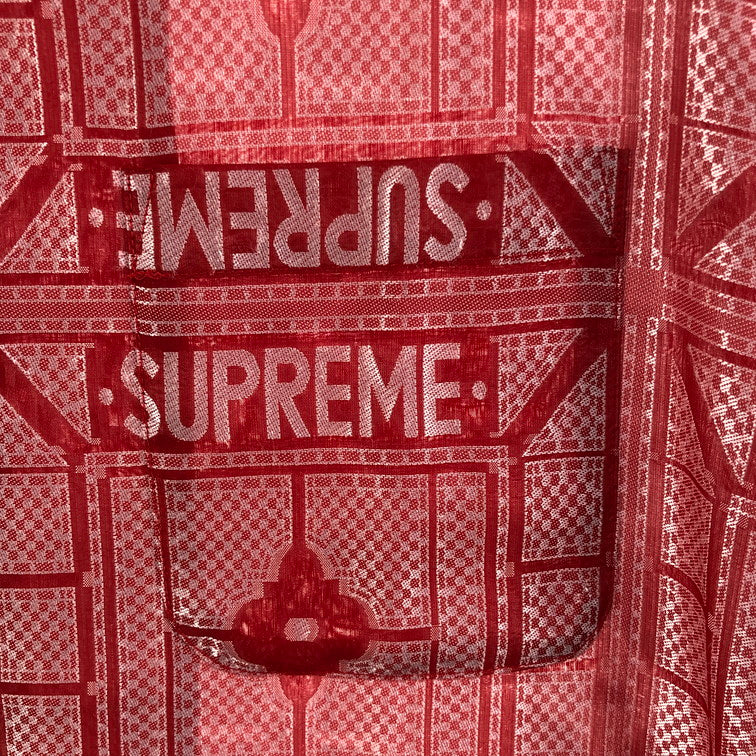 【中古品】Supreme シュプリーム TRAY JACQUARD S/S SHIRT 149-251201-SY-06-iwa 万代Net店
