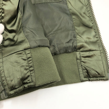 【現状渡し品】【メンズ】 HUF ハフ LIGHTNING BOMBER JACKET JK00371 ライトニング ボンバージャケット 中綿 アウター 142-260819-hn-10-fur サイズ：M カラー：オリーブ/ベージュ 万代Net店