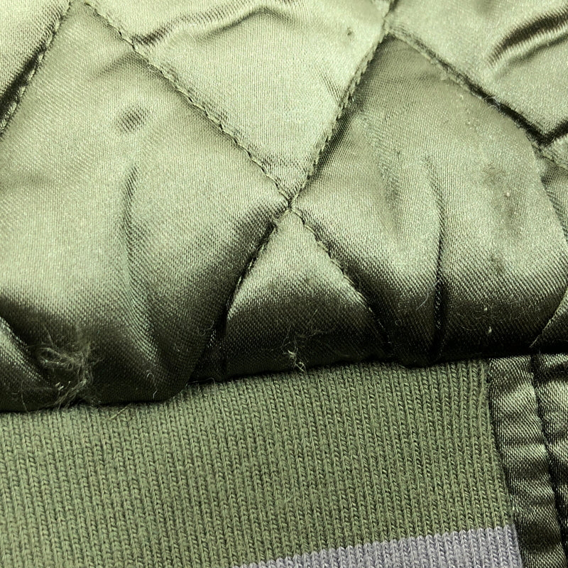 【現状渡し品】【メンズ】 HUF ハフ LIGHTNING BOMBER JACKET JK00371 ライトニング ボンバージャケット 中綿 アウター 142-260819-hn-10-fur サイズ：M カラー：オリーブ/ベージュ 万代Net店