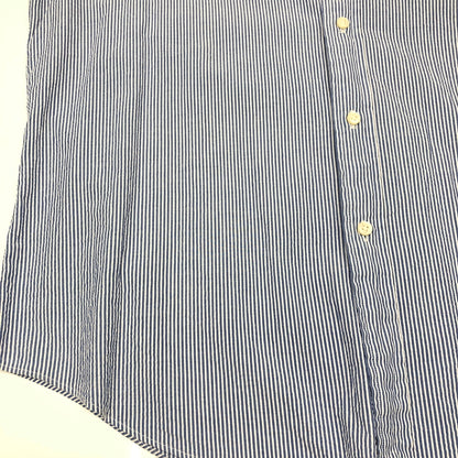 【中古品】【メンズ】 RALPHLAUREN ポロ・ラルフローレン CLASSIC FIT L/S STRIPE B.D SHIRT クラシック フィット ストライプ ロングスリーブ ボタンダウンシャツ 長袖 トップス 147-260821-SH-09-hon サイズ：L カラー：ブルー 万代Net店