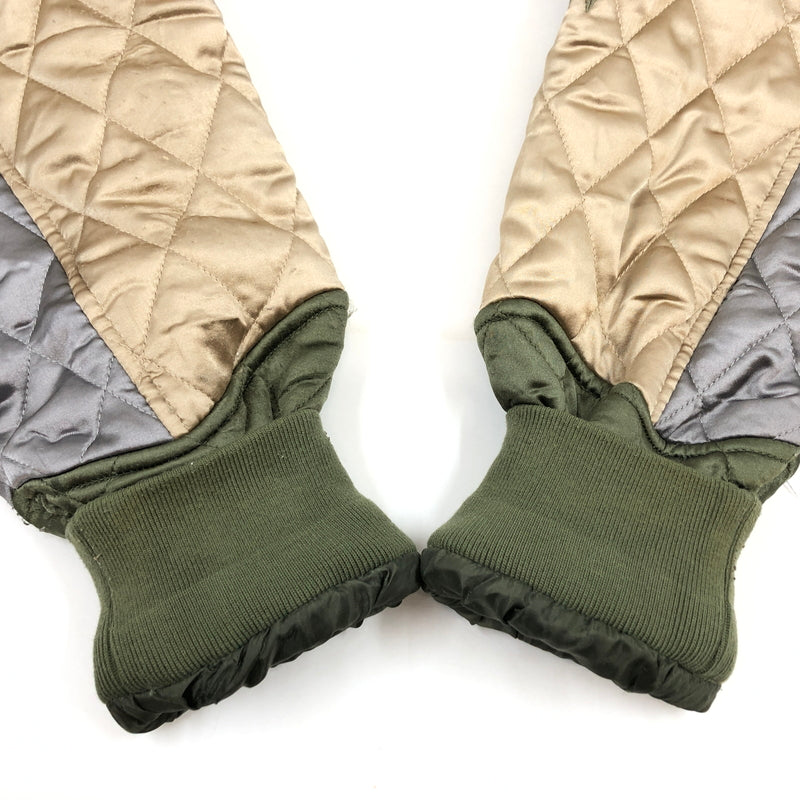【現状渡し品】【メンズ】 HUF ハフ LIGHTNING BOMBER JACKET JK00371 ライトニング ボンバージャケット 中綿 アウター 142-260819-hn-10-fur サイズ：M カラー：オリーブ/ベージュ 万代Net店