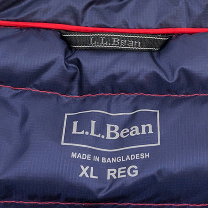 【中古品】【メンズ】 L.L.BEAN エルエルビーン DOWN JACKET DL408 ダウンジャケット アウター 144-260603-hn-02-fur サイズ：XL カラー：レッド 万代Net店