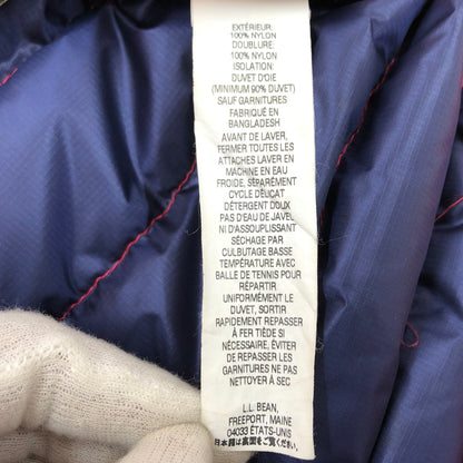 【中古品】【メンズ】 L.L.BEAN エルエルビーン DOWN JACKET DL408 ダウンジャケット アウター 144-260603-hn-02-fur サイズ：XL カラー：レッド 万代Net店
