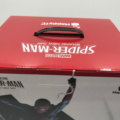 【中古美品】 Happyくじ MARVEL スパイダーマン：ブランド・ニュー・デイ A賞 スパイダーマン スイングスタチュー 未開封 箱イタミあり 055-260820-ti-12-tag 万代Net店