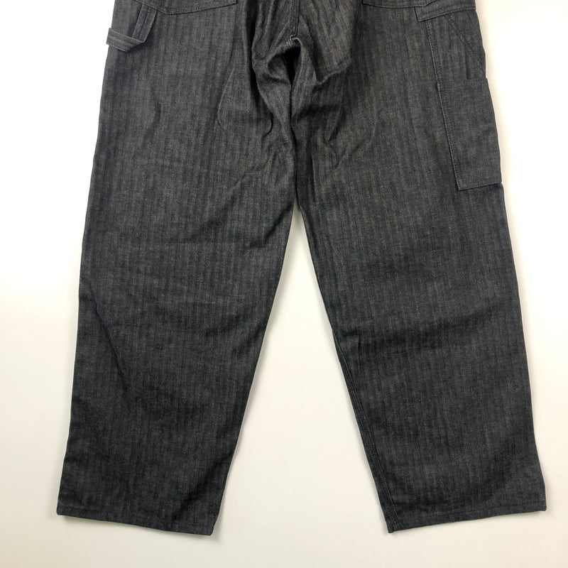 【中古品】【メンズ】 OLD CROW オールドクロウ DENIM OVERALL 0C-21-SS-03 デニム オーバーオール ボトムス パンツ 145-260821-SH-02-hon サイズ：S カラー：ブラック 万代Net店