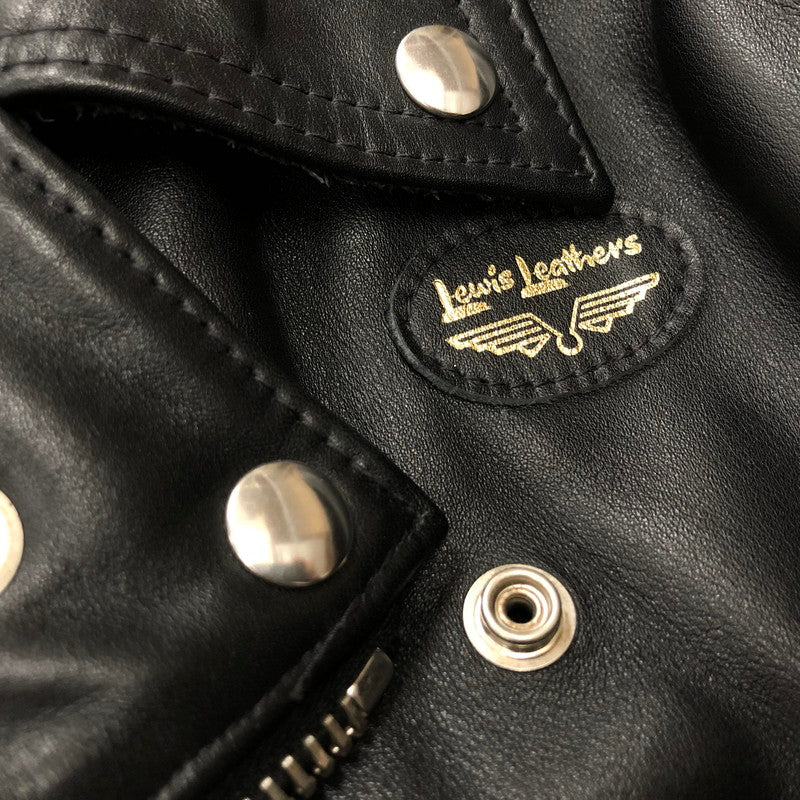 【中古美品】【メンズ】 Lewis Leathers ルイスレザー 391T ライトニング カウハイド ジャケット レザー 145-240331-tk-11-tei サイズ：36 カラー：ブラック 万代Net店