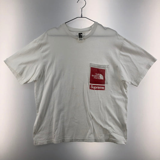 【中古品】Supreme シュプリーム THE NORTH FACE × Supreme/NT023091/S/S TEE 149-251204-SY-02-iwa サイズ：M 万代Net店
