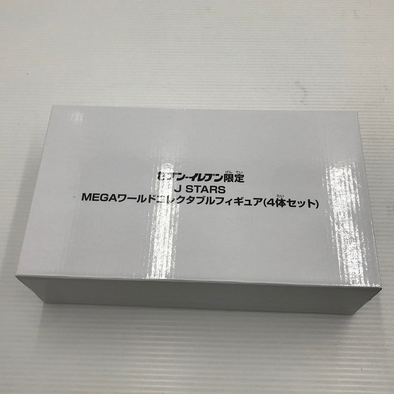 【中古美品】 J STARS MEGA ワールドコレクタブルフィギュア 4体セット ワンピース トリコ ナルト 黒子のバスケ セブンイレブン限定 ブリスター未開封 ブリスターゆがみあり 051-260820-ti-10-tag 万代Net店