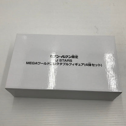 【中古美品】 J STARS MEGA ワールドコレクタブルフィギュア 4体セット ワンピース トリコ ナルト 黒子のバスケ セブンイレブン限定 ブリスター未開封 ブリスターゆがみあり 051-260820-ti-10-tag 万代Net店