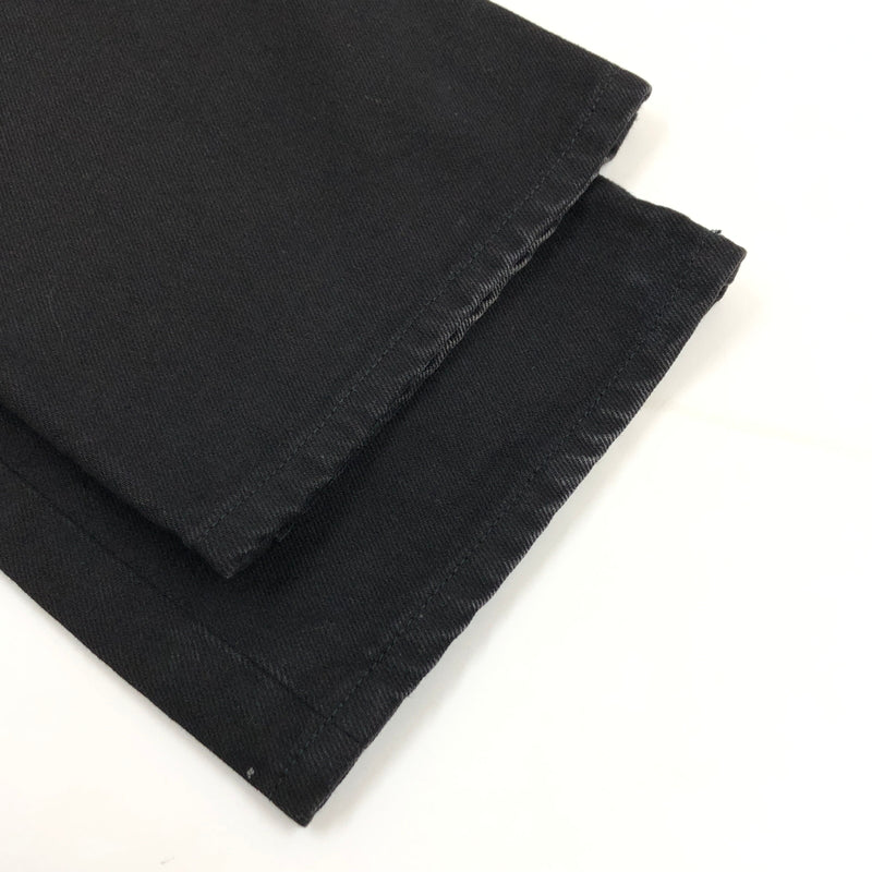 【中古品】【メンズ】 ADRER アドラー WASHABLE FLARED DENIM PANTS ADTOY0121001 ウォッシャブル フレアデニムパンツ ボトムス 158-260819-hn-12-fur サイズ：M カラー：ブラック 万代Net店