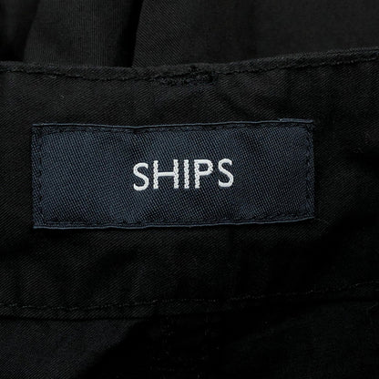 【中古品】【メンズ】 SHIPS シップス 113-14-1056-1933 パンツ ボトムス 158-260309-hn-01-fur サイズ：S カラー：ブラック 万代Net店