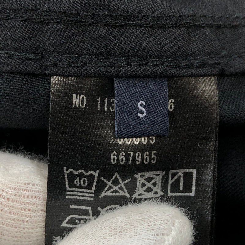 【中古品】【メンズ】 SHIPS シップス 113-14-1056-1933 パンツ ボトムス 158-260309-hn-01-fur サイズ：S カラー：ブラック 万代Net店