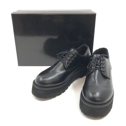 【中古品】【メンズ】 LOOSE ルース CHUNKY-SOLE PLAIN-TOE SHOES LOBU094 チャンキー ハイソール プレーントゥシューズ ドレスシューズ 靴 165-260820-hn-01-fur サイズ：44(27.0～27.5cm相当) カラー：ブラック 万代Net店