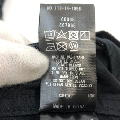 【中古品】【メンズ】 SHIPS シップス 113-14-1056-1933 パンツ ボトムス 158-260309-hn-01-fur サイズ：S カラー：ブラック 万代Net店