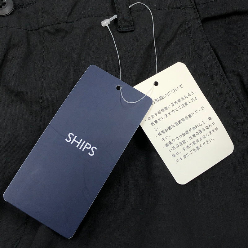 【中古品】【メンズ】 SHIPS シップス 113-14-1056-1933 パンツ ボトムス 158-260309-hn-01-fur サイズ：S カラー：ブラック 万代Net店