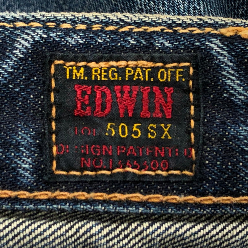 【現状渡し品】【メンズ】 EDWIN エドウィン 5054 デニムパンツ ボトムス 156-250221-hn-03-fur サイズ：W32 L33 カラー：インディゴ 万代Net店