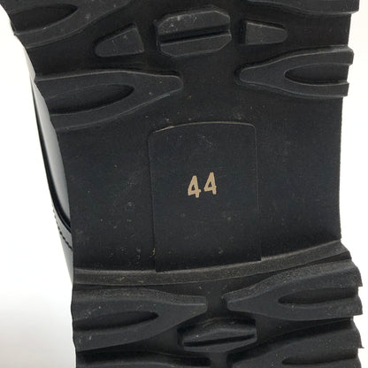 【中古品】【メンズ】 LOOSE ルース CHUNKY-SOLE PLAIN-TOE SHOES LOBU094 チャンキー ハイソール プレーントゥシューズ ドレスシューズ 靴 165-260820-hn-01-fur サイズ：44(27.0～27.5cm相当) カラー：ブラック 万代Net店