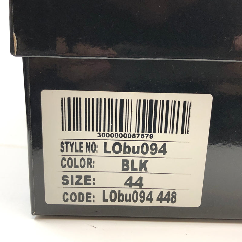 【中古品】【メンズ】 LOOSE ルース CHUNKY-SOLE PLAIN-TOE SHOES LOBU094 チャンキー ハイソール プレーントゥシューズ ドレスシューズ 靴 165-260820-hn-01-fur サイズ：44(27.0～27.5cm相当) カラー：ブラック 万代Net店