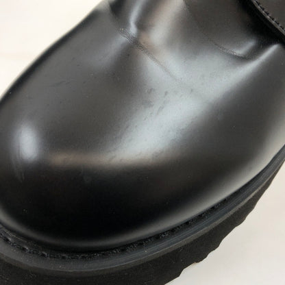 【中古品】【メンズ】 LOOSE ルース CHUNKY-SOLE PLAIN-TOE SHOES LOBU094 チャンキー ハイソール プレーントゥシューズ ドレスシューズ 靴 165-260820-hn-01-fur サイズ：44(27.0～27.5cm相当) カラー：ブラック 万代Net店