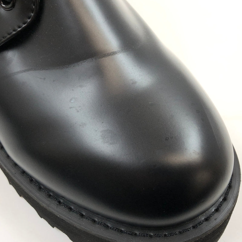 【中古品】【メンズ】 LOOSE ルース CHUNKY-SOLE PLAIN-TOE SHOES LOBU094 チャンキー ハイソール プレーントゥシューズ ドレスシューズ 靴 165-260820-hn-01-fur サイズ：44(27.0～27.5cm相当) カラー：ブラック 万代Net店