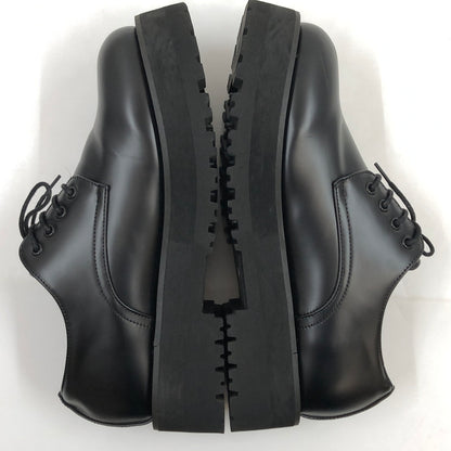 【中古品】【メンズ】 LOOSE ルース CHUNKY-SOLE PLAIN-TOE SHOES LOBU094 チャンキー ハイソール プレーントゥシューズ ドレスシューズ 靴 165-260820-hn-01-fur サイズ：44(27.0～27.5cm相当) カラー：ブラック 万代Net店