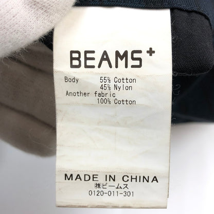 【現状渡し品】【メンズ】 BEAMS PLUS ビームスプラス シンチバック チェックパンツ ボトムス 158-260309-hn-04-fur サイズ：M カラー：ネイビー/グリーン系 万代Net店