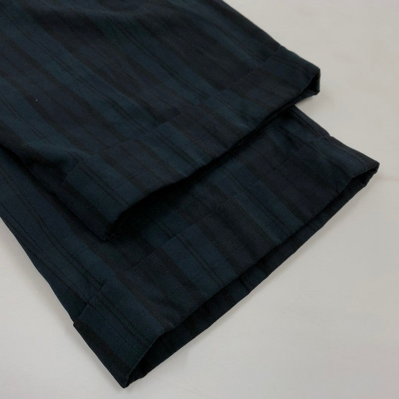 【現状渡し品】【メンズ】 BEAMS PLUS ビームスプラス シンチバック チェックパンツ ボトムス 158-260309-hn-04-fur サイズ：M カラー：ネイビー/グリーン系 万代Net店