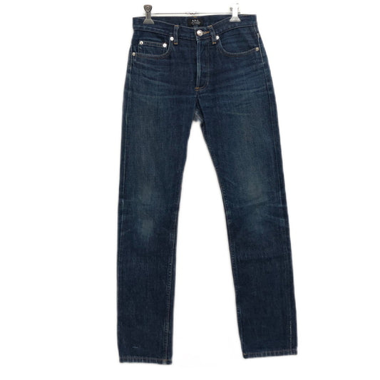 【ジャンク品】【メンズ】 A.P.C. アーペーセー PETIT NEW STANDARD プチニュースタンダード デニムパンツ ボトムス 152-250222-hn-01-fur サイズ：26 カラー：インディゴ 万代Net店