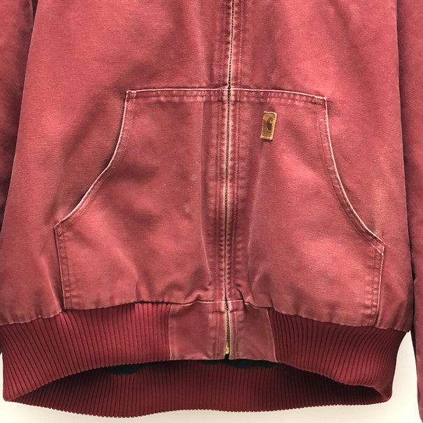 【中古品】【メンズ】 Carhartt カーハート CARHARTT ダック地 アクティブジャケット 146-250124-wy‐6-tomh サイズ：2XL カラー：レッド 万代Net店