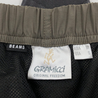 【中古品】【メンズ】 GRAMICCI グラミチ × BEAMS ビームス NYLON SHORTS ナイロンショーツ ショートパンツ ボトムス 155-260820-hn-04-fur サイズ：M カラー：カーキ系 万代Net店