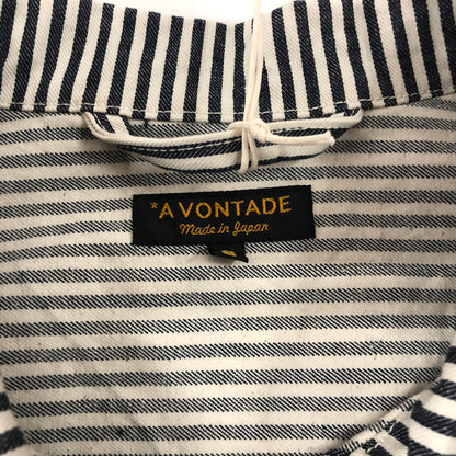 【中古品】【メンズ】 A VONTADE アボンタージ A VONTADE VTD-0541-JK COAL MINE DENIM BLOUSE  デニム ジャケット トップス 140-240824-rk-11-tei サイズ：S カラー：ヒッコリー 万代Net店