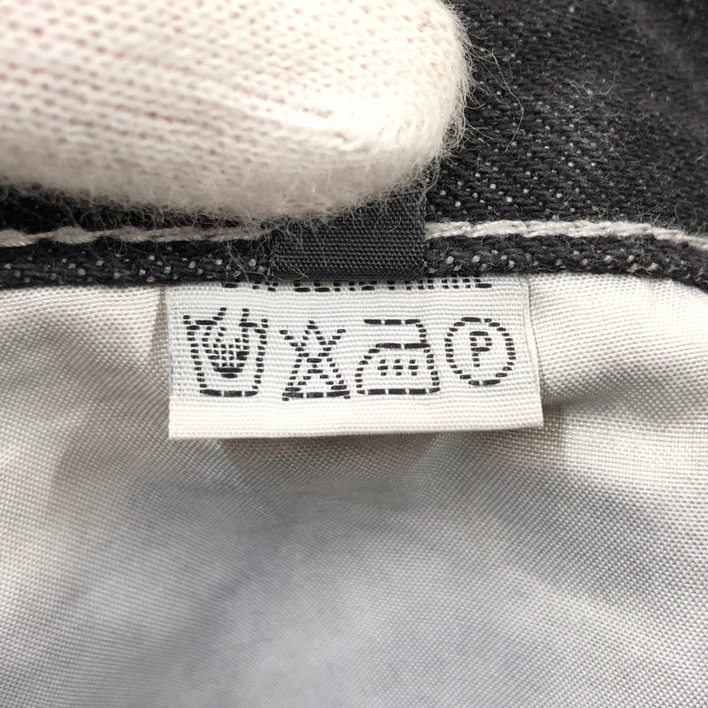 【中古品】【メンズ】 異本 ANOSELF イホン アノセルフ PATCHWORK PANTS パッチワーク デニムパンツ ボトムス 158-260820-hn-05-fur サイズ：L カラー：ブラック 万代Net店