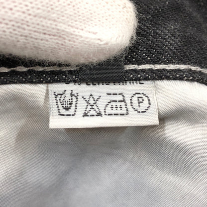 【中古品】【メンズ】 異本 ANOSELF イホン アノセルフ PATCHWORK PANTS パッチワーク デニムパンツ ボトムス 158-260820-hn-05-fur サイズ：L カラー：ブラック 万代Net店