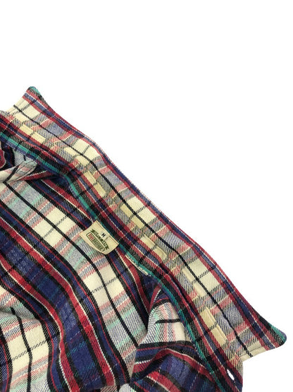 【中古品】【メンズ】 FIVE BROTHER ファイブブラザー 90's WORK FLANNEL SHIRT 90年代 ワーク フランネル シャツ トップス 146-260924-rt-17-tagh サイズ：M カラー：レッド/ブルー 万代Net店