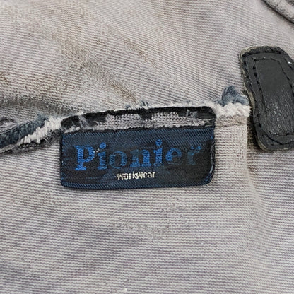 【ジャンク品】【メンズ】 PIONIER パイオニア LOGGER PANTS ロガーパンツ ワークパンツ ヴィンテージ ボトムス 157-260820-hn-06-fur サイズ：102 カラー：グレー 万代Net店