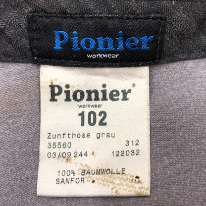 【ジャンク品】【メンズ】 PIONIER パイオニア LOGGER PANTS ロガーパンツ ワークパンツ ヴィンテージ ボトムス 157-260820-hn-06-fur サイズ：102 カラー：グレー 万代Net店