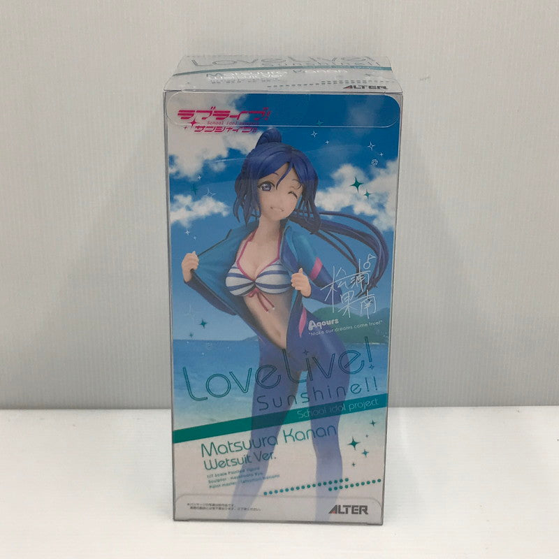 【中古美品】 アルター ラブライブ！サンシャイン！！ 松浦果南 ウェットスーツVer. 1/7スケール フィギュア（再販） 未開封 053-260820-ti-18-tagh 万代Net店