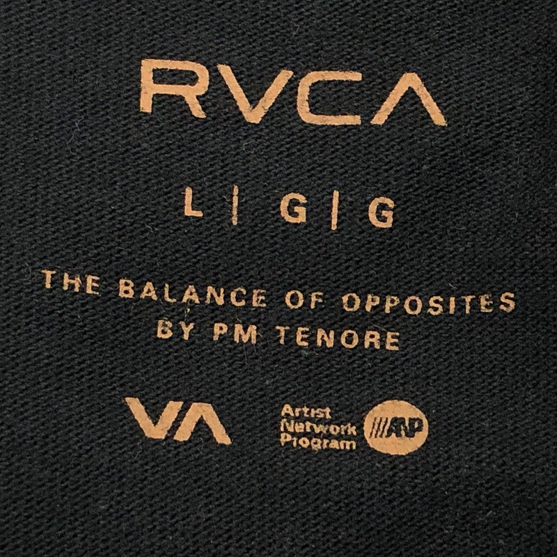 【中古品】【メンズ】 RVCA ルーカ 長袖Tシャツ トップス 142-250222-hn-04-fur サイズ：L カラー：ブラック 万代Net店