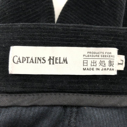 【中古品】【メンズ】 CAPTAINS HELM キャプテンズヘルム コーデュロイパンツ ボトムス 153-250224-hn-01-fur サイズ：L カラー：ブラック 万代Net店