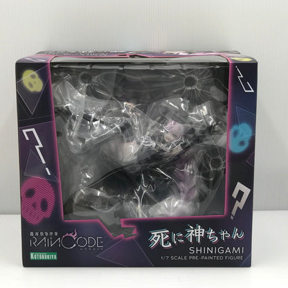 【中古美品】 コトブキヤ 超探偵事件簿 レインコード 死に神ちゃん 1/7スケールフィギュア 未開封 箱イタミあり 053-260820-ti-20-tagh 万代Net店