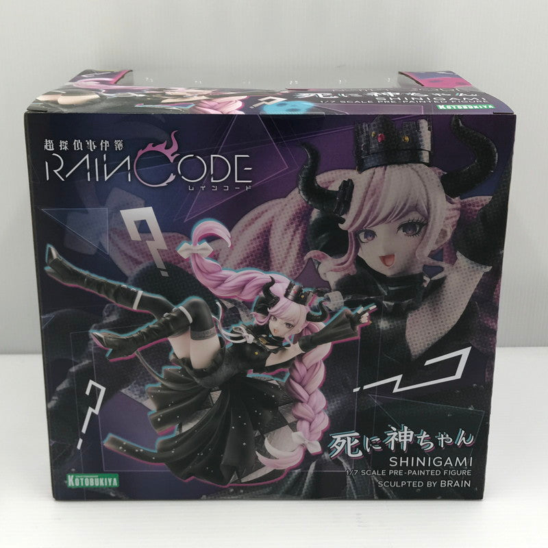 【中古美品】 コトブキヤ 超探偵事件簿 レインコード 死に神ちゃん 1/7スケールフィギュア 未開封 箱イタミあり 053-260820-ti-20-tagh 万代Net店