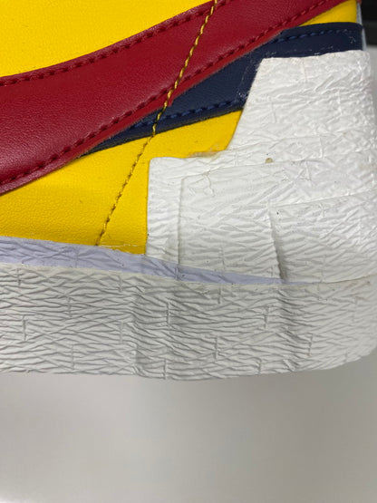 【中古品】【メンズ】 NIKE ナイキ ×SACAI サカイ BLAZER MID SACAI VARSITY MAIZE BV0072-700 ブレーザー ミッド サカイ バーシティーメイズ 160-250424-jt-05-min サイズ：US 9.5 27.5cm カラー：VARSITY MAIZE/VARSITY RED 万代Net店