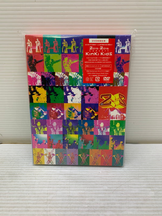 【中古品】 KinKi Kids キンキキッズ 2015-2016 Concert KinKi Kids 初回生産限定盤 010-250723-AS-39-min 万代Net店