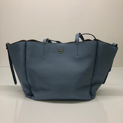 【中古品】【レディース】 MICHAEL KORS マイケルコース 30S2S7FT3L407 FREYA オープントートバッグ ラージ カバン 188-260823-AS-5-hon カラー：ブルー 万代Net店