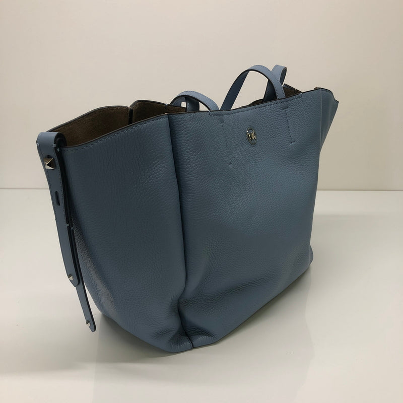 【中古品】【レディース】 MICHAEL KORS マイケルコース 30S2S7FT3L407 FREYA オープントートバッグ ラージ カバン 188-260823-AS-5-hon カラー：ブルー 万代Net店