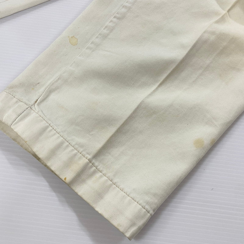【現状渡し品】【メンズ】 RRL ダブルアールエル 90's 2TUCK CHINO PANTS 90年代 2タック チノパン ボトムス 三ツ星タグ 158-251103-yo-29-tei サイズ：31-31 カラー：ホワイト 万代Net店