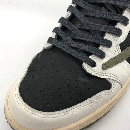 【中古品】【メンズ】 NIKE ナイキ × TRAVIS SCOTT WMNS AIR JORDAN 1 LOW OG DZ4137-106 トラヴィススコット ウィメンズ エア ジョーダン 1 ロー OG スニーカー シューズ 靴  160-250224-hn-03-fur サイズ：27.5cm US 10.5 カラー：ブラック/ホワイト系 万代Net店