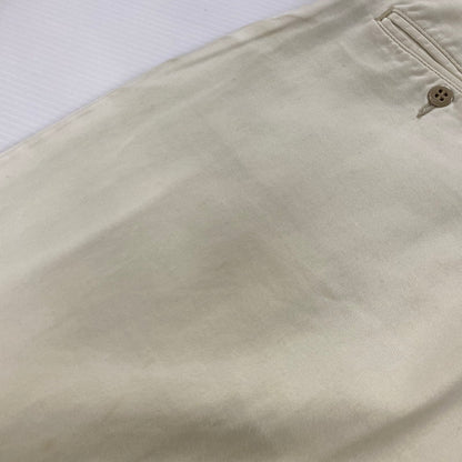 【現状渡し品】【メンズ】 RRL ダブルアールエル 90's 2TUCK CHINO PANTS 90年代 2タック チノパン ボトムス 三ツ星タグ 158-251103-yo-29-tei サイズ：31-31 カラー：ホワイト 万代Net店