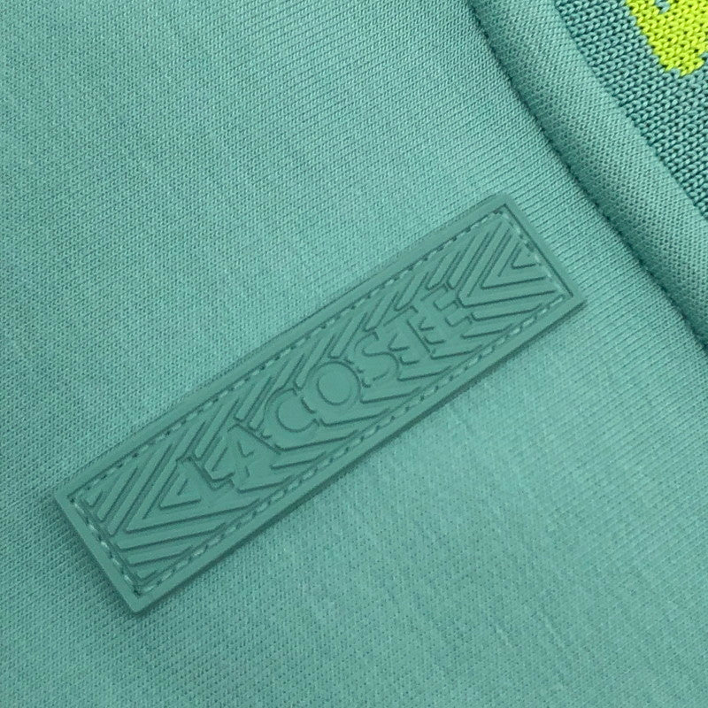 【現状渡し品】【メンズ】 LACOSTE ラコステ SH5690 ジャカード モックネックテックスウェット トレーナー トップス 147-251222-hn-07-fur サイズ：US M カラー：グリーン系 万代Net店