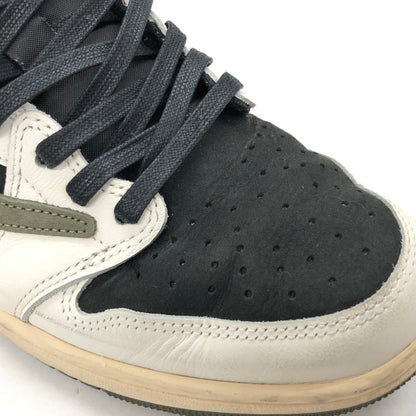 【中古品】【メンズ】 NIKE ナイキ × TRAVIS SCOTT WMNS AIR JORDAN 1 LOW OG DZ4137-106 トラヴィススコット ウィメンズ エア ジョーダン 1 ロー OG スニーカー シューズ 靴  160-250224-hn-03-fur サイズ：27.5cm US 10.5 カラー：ブラック/ホワイト系 万代Net店